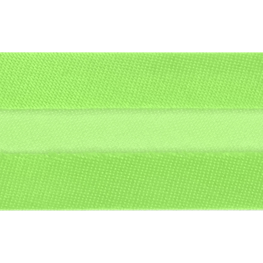 Satin snedslå - Lime