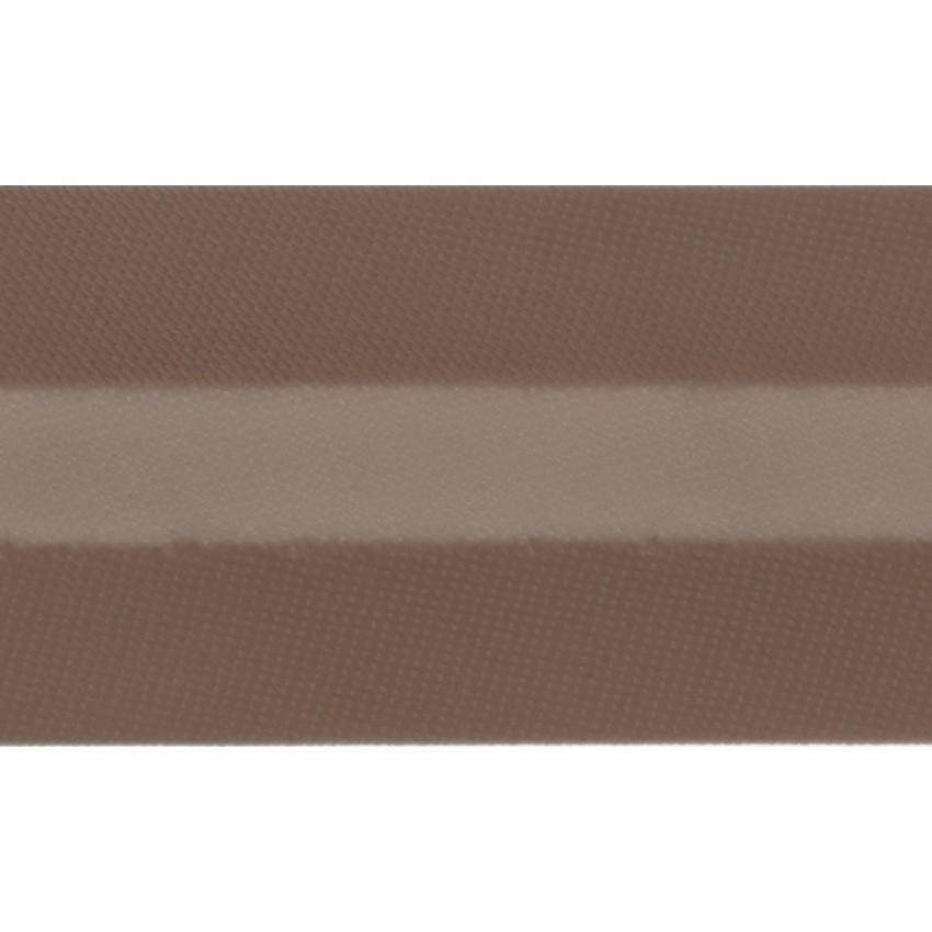Satin snedslå - Brun