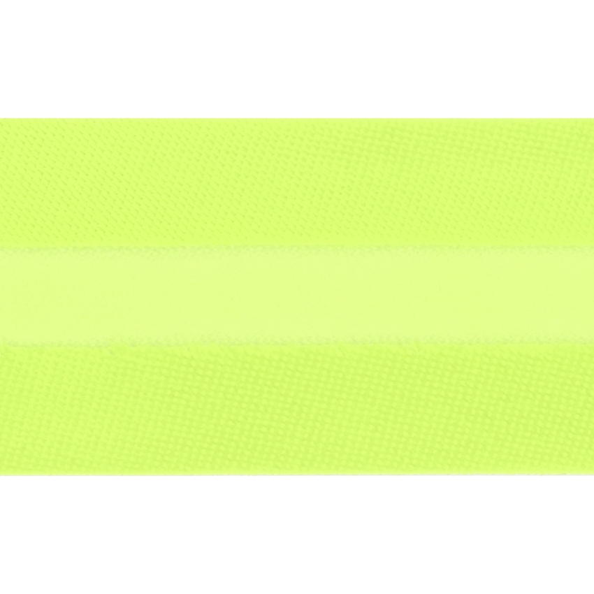 Satin snedslå - Neon gul