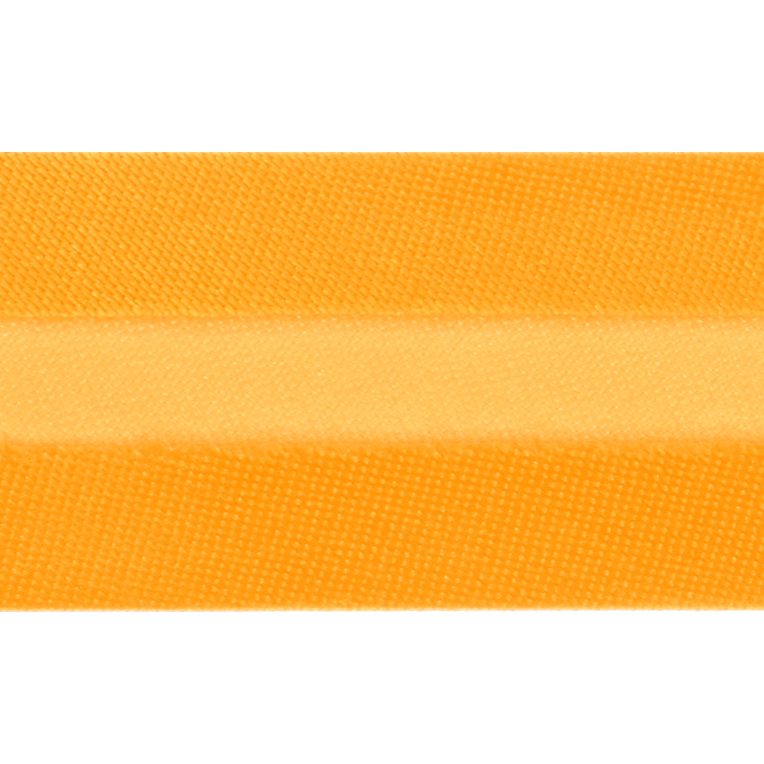 Satin snedslå - Neon Orange