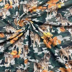 Camo varg - Trikåtyg