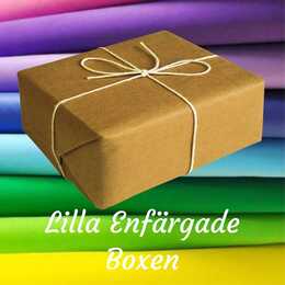 Lilla Enfärgade Boxen