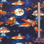 Flying Christmas - Knit fabric