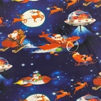 Flying Christmas - Knit fabric
