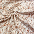 Digitaltryckt Muslin tyg - Stain, camel