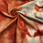 Tie Dye, Muslin tyg - Terra