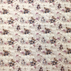 Birds and blueberries - Knitted fabric