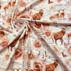 Deer Rose - Trikåtyg