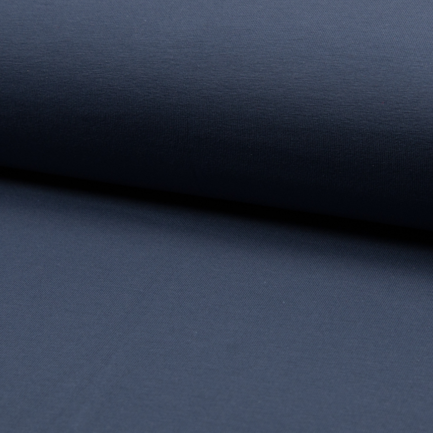 GOTS, Enfärgad trikå - Jeans