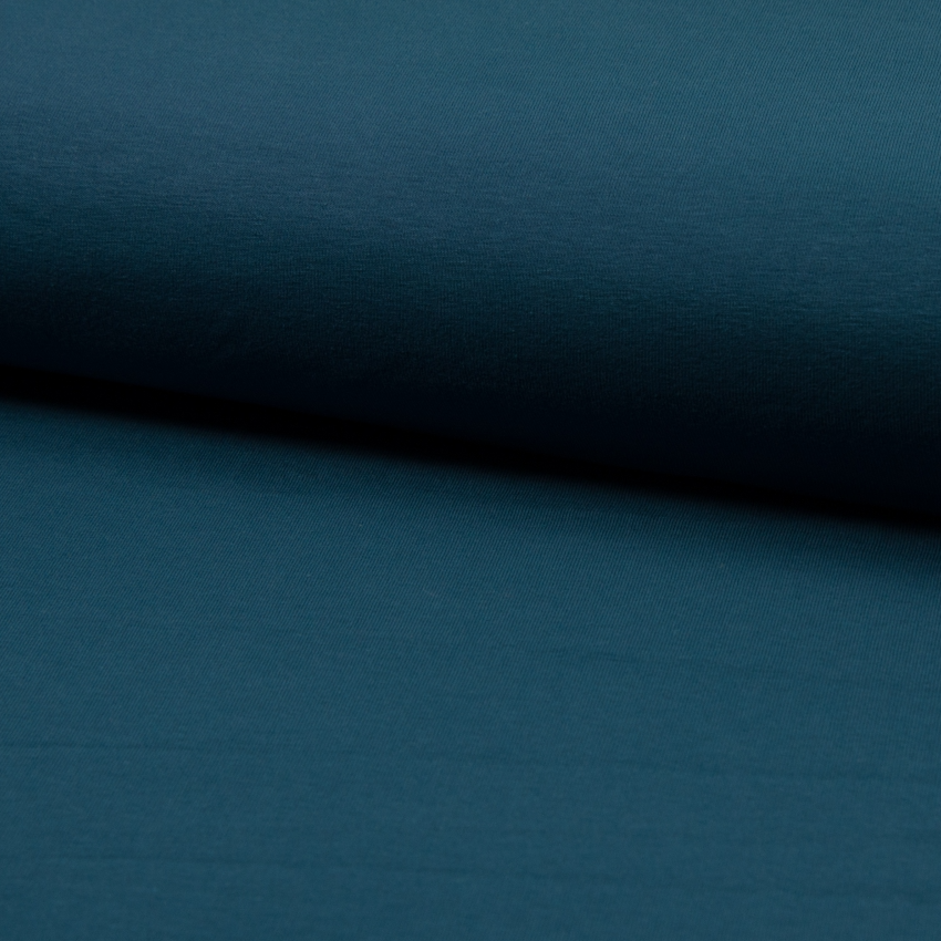 GOTS, Enfärgad trikå - Petrol