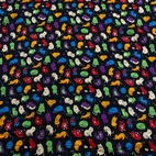 Bomullstyg ,Vävt - Cat life Dark