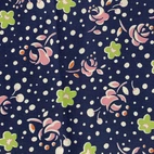 Bomullstyg ,Vävt - Old Flower