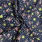 Bomullstyg ,Vävt - Old Flower