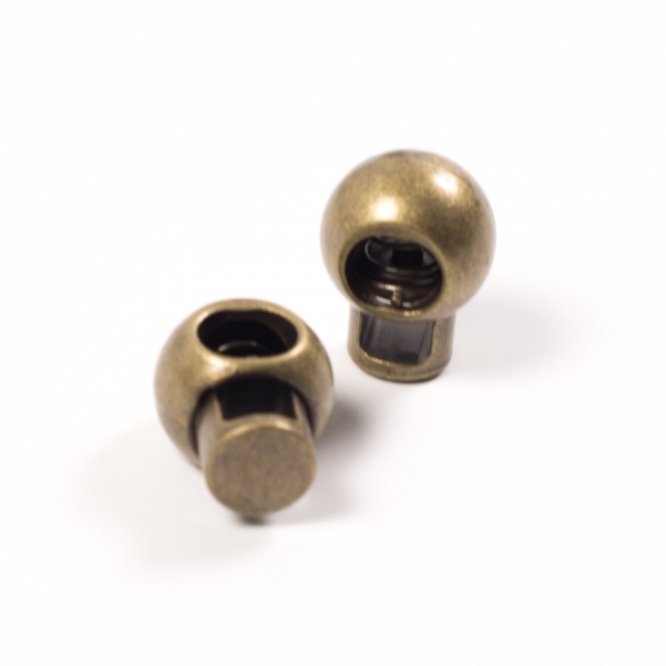 Snörlås - Antik mässing