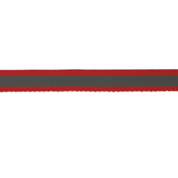 Reflex ripsband, 10mm - Röd
