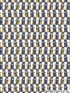 Buster - Blå/Beige