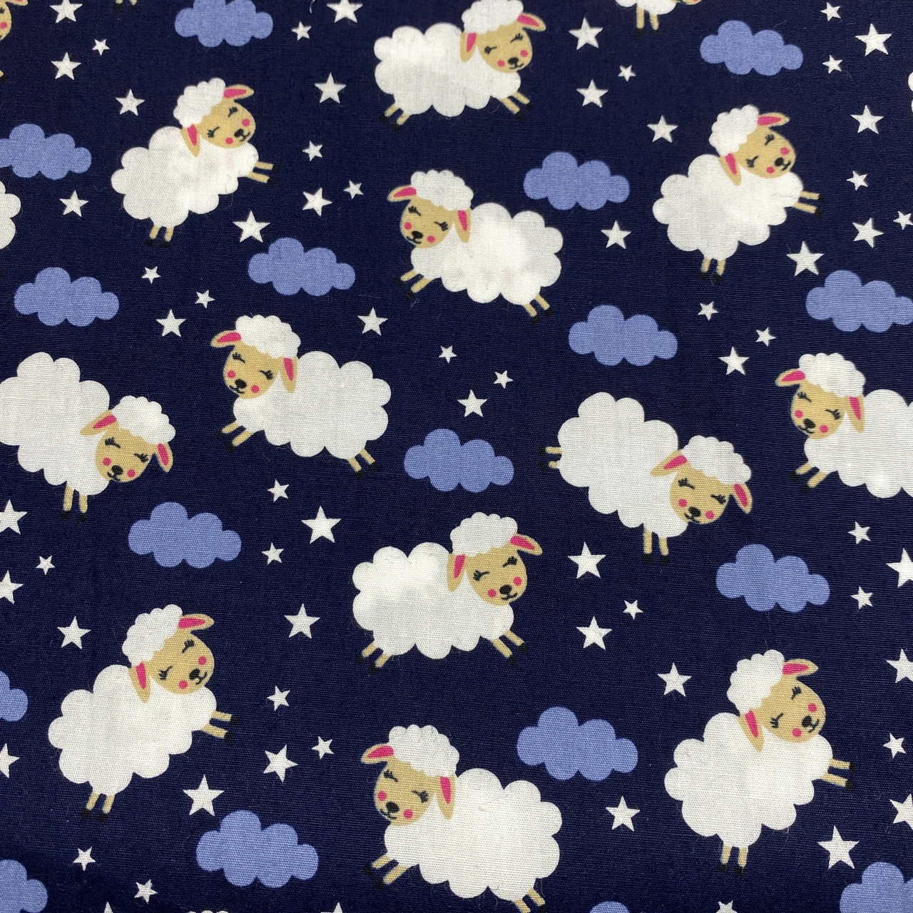 Bomullstyg ,Vävt - Sleepy Cheep