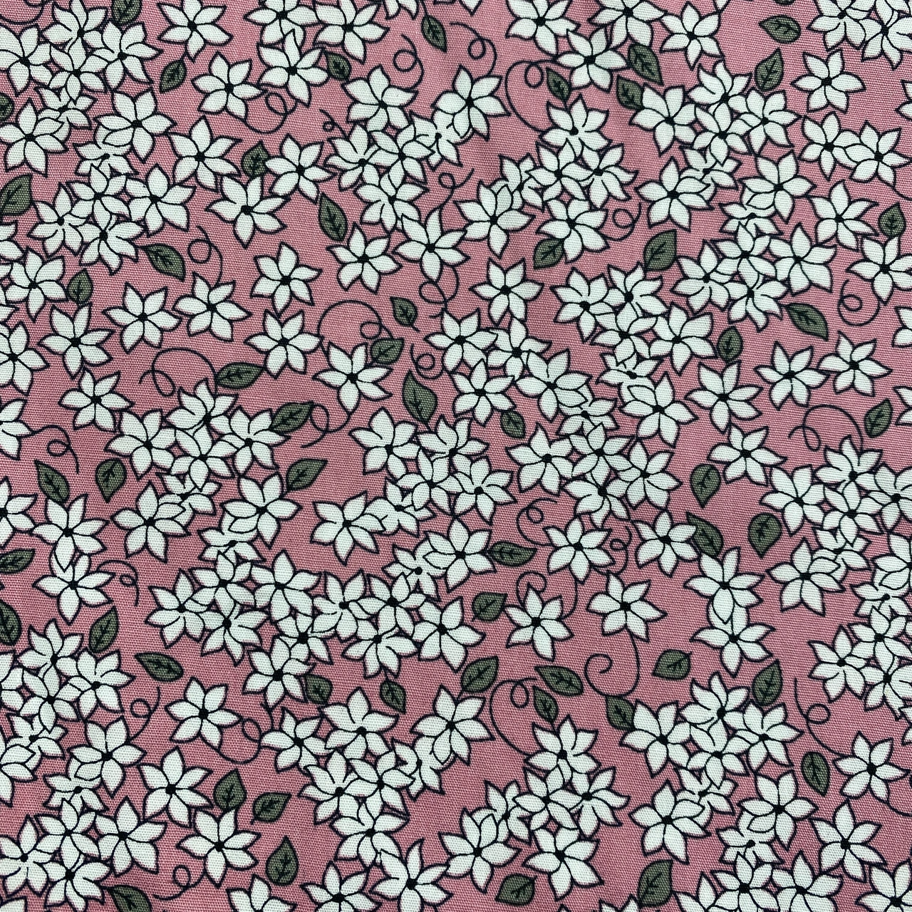 Bomullstyg ,Vävt - MajLinda Rosa