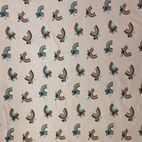 Small rainbow, dusty pink - Jersey fabric
