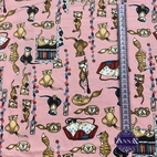 Bomullstyg ,Vävt - Misse Rosa