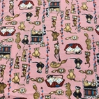 Bomullstyg ,Vävt - Misse Rosa