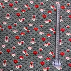 Bomullstyg ,Vävt - Titt-Ut Katt