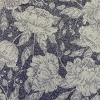 Bomullstyg ,Vävt - Ros Dot Blue