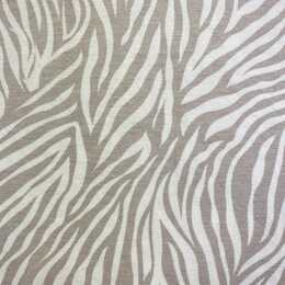 Zebra, sand - Viscose jersey