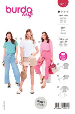 BURDA 6010 - TOP - DAM