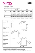 BURDA 6010 - TOP - DAM