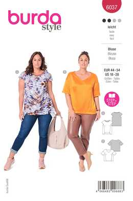 BURDA 6037 - TOP - DAM