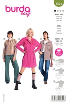 BURDA 6024 - KLÄNNING SKJORTA - DAM