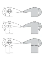 BURDA 6024 - KLÄNNING SKJORTA - DAM