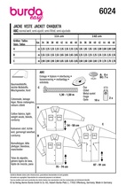 BURDA 6024 - KLÄNNING SKJORTA - DAM