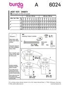 BURDA 6024 - KLÄNNING SKJORTA - DAM