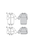 BURDA 6022 - JACKA KAPPA - DAM