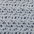 Bomullstyg ,Vävt - Mollie Blå