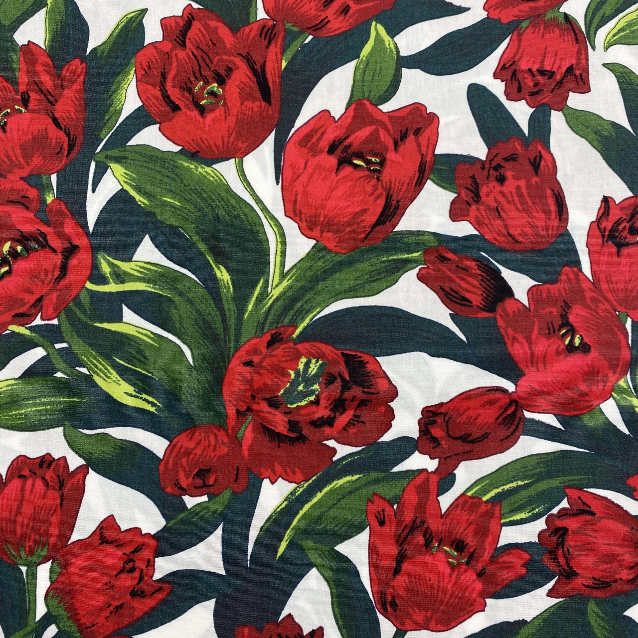 Bomullstyg ,Vävt - Bente Q9-1