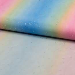 Regnbågsfärger & glitter - Mjuk Tyll