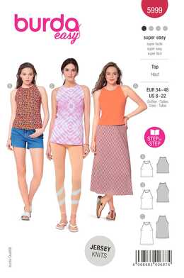 BURDA 5999 - TOP - DAM