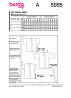 BURDA 5995 - PYJAMAS - DAM