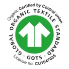 Mini Leoprint, Dusty Blue - Knitted fabric GOTS