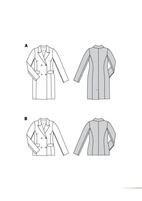 BURDA 6078 - JACKA KAPPA - DAM - BUSINESS