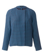 BURDA 6076 - BURDA 6076 JACKET, COAT - COLLARLESS OR WITH STAND COLLAR