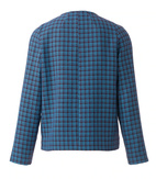BURDA 6076 - BURDA 6076 JACKET, COAT - COLLARLESS OR WITH STAND COLLAR