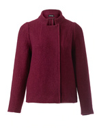BURDA 6076 - BURDA 6076 JACKET, COAT - COLLARLESS OR WITH STAND COLLAR