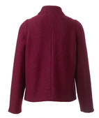 BURDA 6076 - BURDA 6076 JACKET, COAT - COLLARLESS OR WITH STAND COLLAR