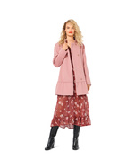 BURDA 6076 - BURDA 6076 JACKET, COAT - COLLARLESS OR WITH STAND COLLAR
