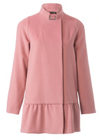 BURDA 6076 - BURDA 6076 JACKET, COAT - COLLARLESS OR WITH STAND COLLAR