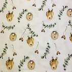 Eucalyptus Leaf & Animal - Trikåtyg